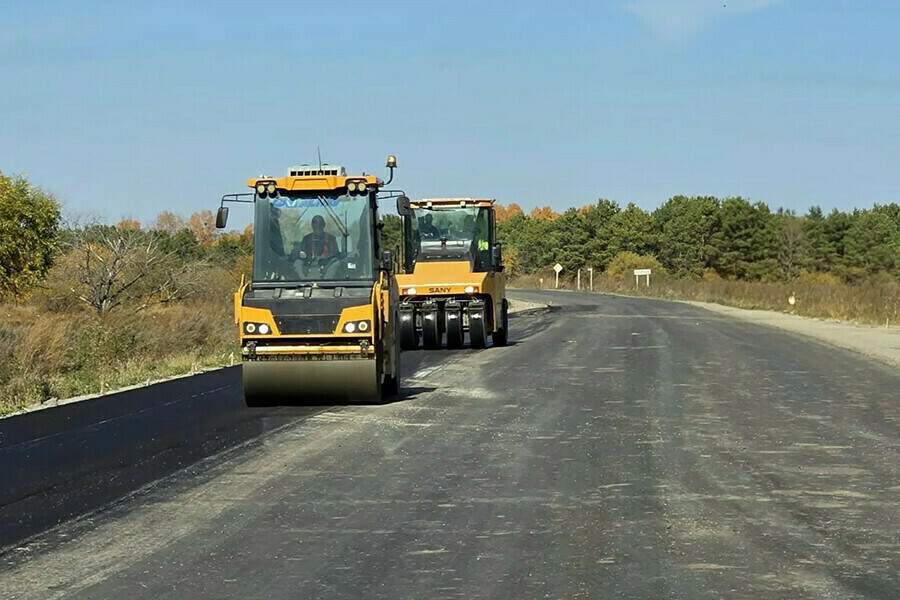 Дорожная кампания завершается в Амурской области