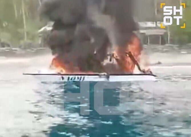 Катер с российскими туристами взорвался на Бали видео 