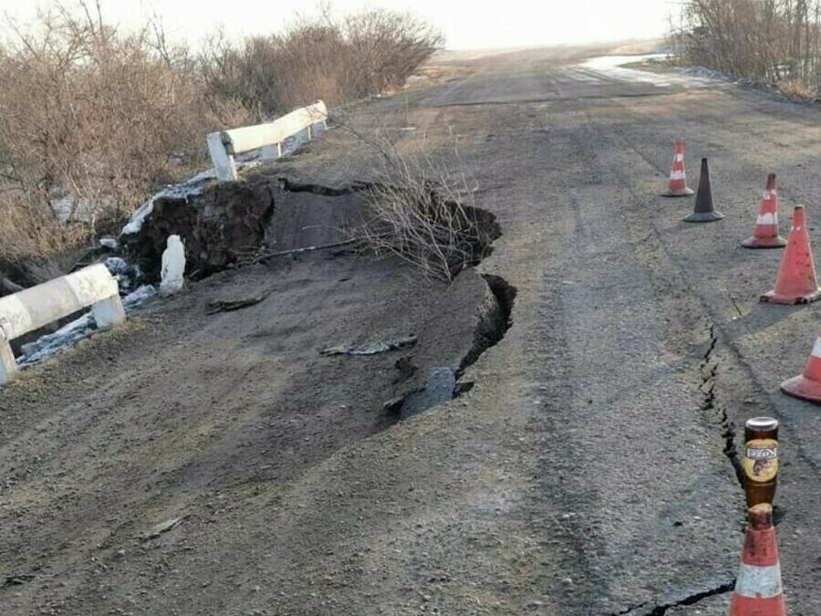 Озвучена причина обрушения дороги в Ивановском районе