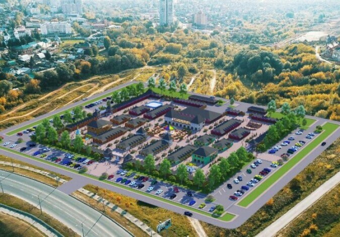 В Благовещенске москвичи построят круглогодичный ярмарочный комплекс в русском народном стиле на 320 теремов Что там будет