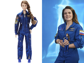 Единственная женщинакосмонавт отряда Роскосмоса стала прототипом для куклы Barbie фото