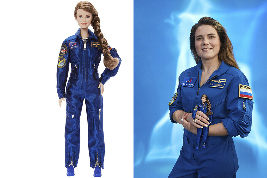 Единственная женщинакосмонавт отряда Роскосмоса стала прототипом для куклы Barbie фото