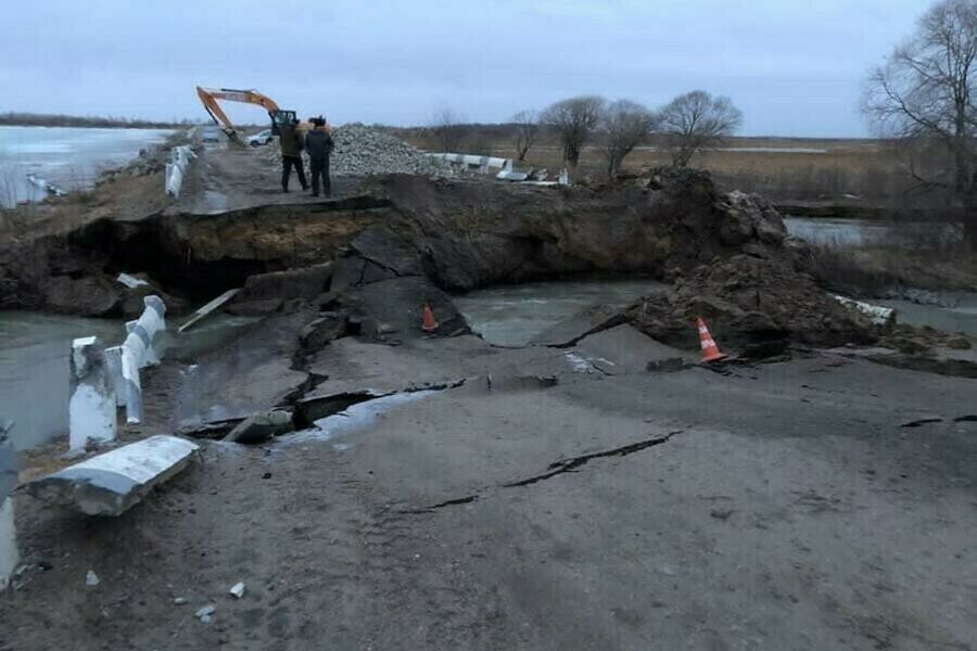 В конце марта в Ивановском районе изза размыва дорожного участка откроют объездную дорогу