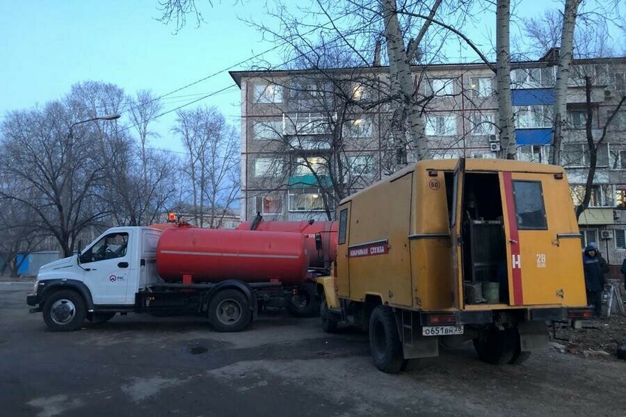 В микрорайоне Благовещенска люди остались без горячей воды и отопления В чем причина