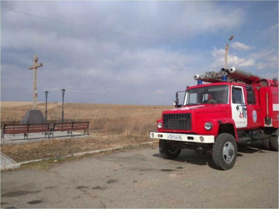 Амурские спасатели показали что видит пожарный с одной из 55 наблюдательных вышек видео